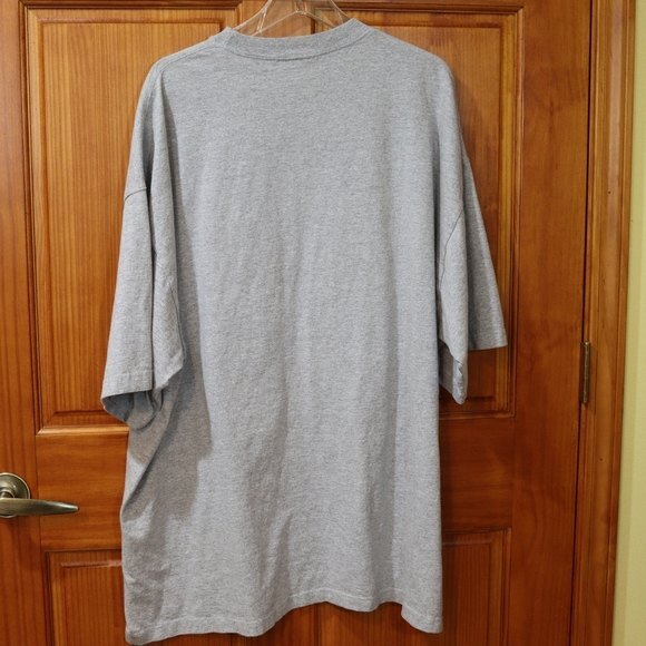 Park Flava Gray Old Skool Basketball Tee PFC The Doctor Streetwear 3X - Picture 2 of 11